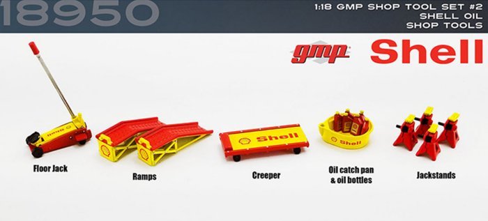 GMP18950 - Shell Oil Shop Tool Set #2