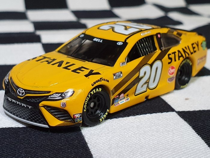 2021 Christopher Bell #20 Stanley 1:64th Toyota Camry NASCAR