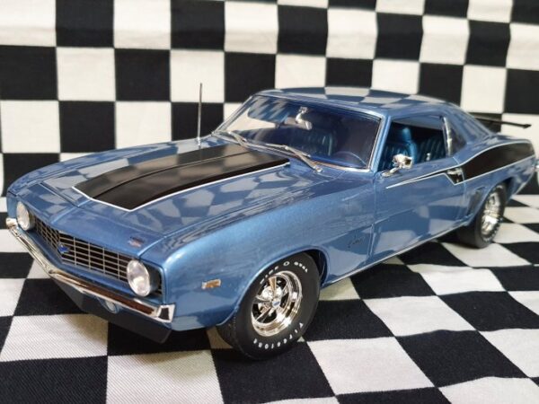 1969 Chevrolet Glacier Blue 1:18th COPO Camaro - Dick Harrell - 1 of 1