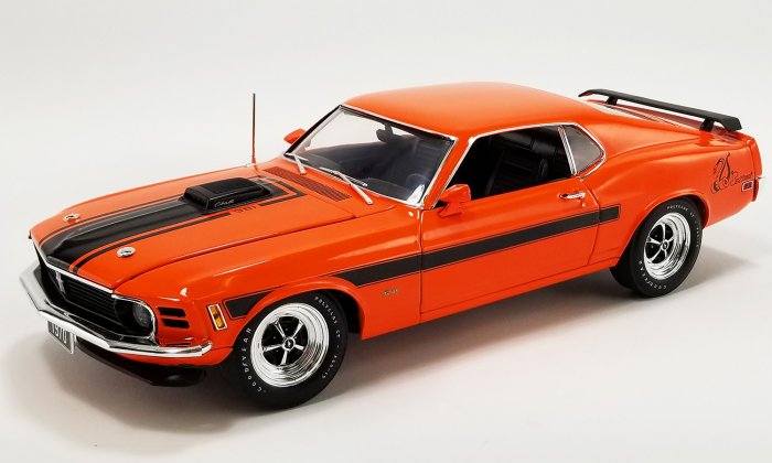 1970 Ford Mustang Mach 1 1:18th Sidewinder Special - Calypso Coral