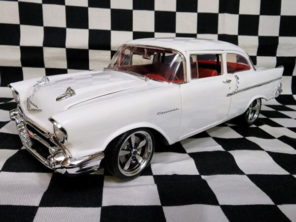 1957 Restomod White 1:18th Chevrolet 150 Belair
