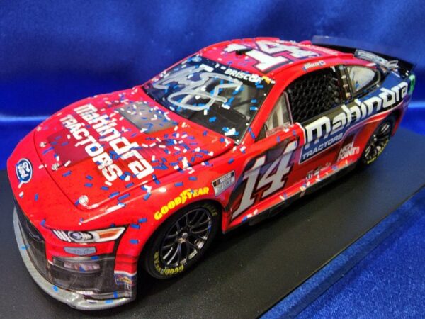 2022 Chase Briscoe #14 Autographed Mahindra Phoenix First Cup Race Win 1:24th Ford Mustang NASCAR