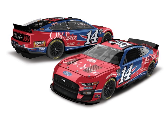 2023 Chase Briscoe #14 Old Spice "Talladega Nights Tribute"1:64th Mustang NASCAR