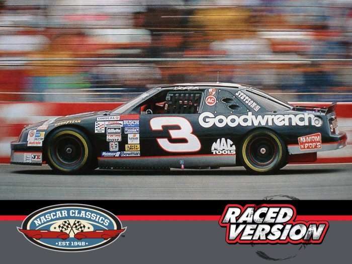 1993 Dale Earnhardt #3 GM Goodwrench First Charlotte 600 Raced Win 1:64th Monte Carlo NASCAR